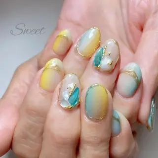 ネイル sweet 仲野陽子のネイルデザイン