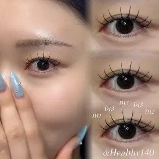 マツエク・マツパ 🩰yuri🩰 似合わせ/束感のマツエク・マツパデザイン