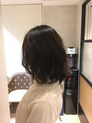 ミディアム 三村 竜也のヘアスタイル