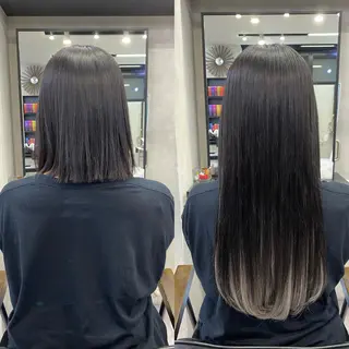 ロング カラー ヘアアレンジ ar+ ❤︎ maiのヘアスタイル