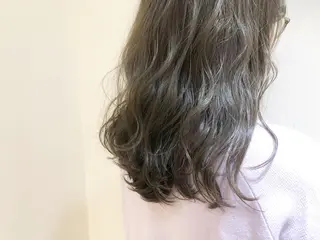ミディアム カラー ヘアアレンジ 店長/ 加藤 流菜のヘアスタイル
