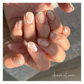 ネイル 《カメレオン》 西田美輝のヘアスタイル