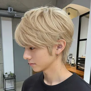 ショート カラー メンズ メンズ垢抜けカラーブ リーチ/RUKIのヘアスタイル