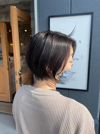 ショート 似合わせスタイル 岡田勇哉のヘアスタイル