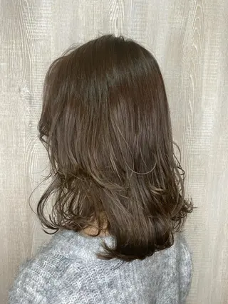 ミディアム カラー Oasis所属・🦋Oasis RINA 🦋のヘアスタイル