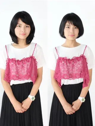 ショート 河野 薫のヘアスタイル