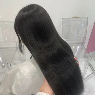 ロング カラー 中韓レイヤー/ ブラウン🤎はやとのヘアスタイル