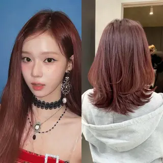 ミディアム カラー サロウィン所属・K-POP好き美容師 🇰🇷Kai.Yのヘアスタイル