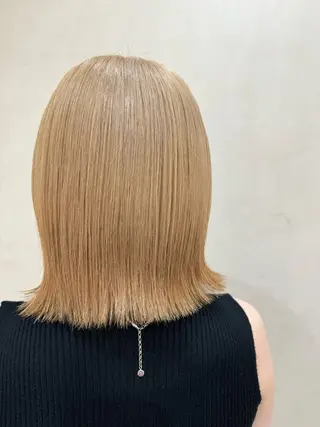 ミディアム カラー 矢場町/ダブルカラー /レイヤー/アリサのヘアスタイル