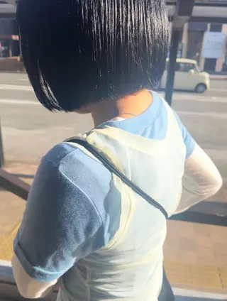 ショート カラー RIO 福岡美容師のヘアスタイル