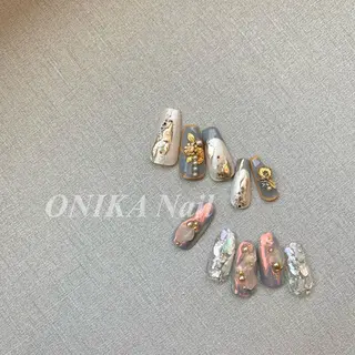 ネイル ONIKA Nail 青山通り店所属・ONIKA Nail 表参道A4徒歩2分のネイルデザイン