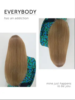 ロング パーマ 🩶ハイライトカラー 🩶ASH西葛西鈴木のヘアスタイル