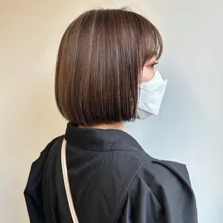 ショート 土田かほ/本日🈳 透明感カラー🍃のヘアスタイル