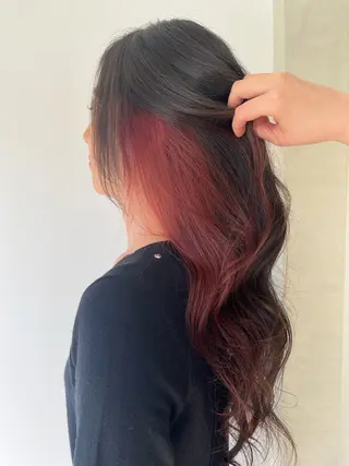 カラー 白石 歩真のヘアスタイル