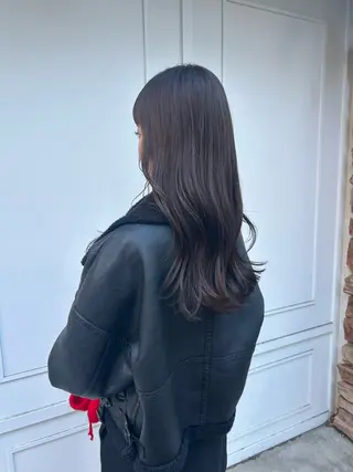 ロング カラー レイヤーカット/髪質 改善✨/藤田侑花のヘアスタイル