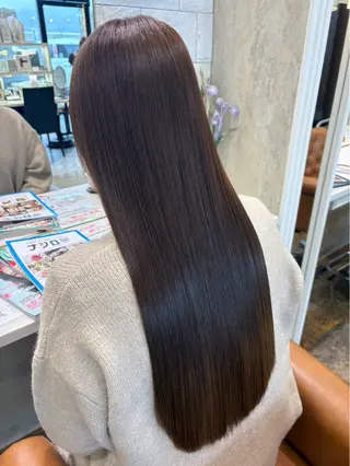 ロング RITZ 髪質改善/ 清水のヘアスタイル