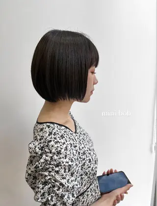 ショート カラー ヘアアレンジ 🥀暖色韓国ヘア💕 保科侑花のヘアスタイル