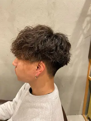 パーマ メンズ 高橋 奎太のヘアスタイル