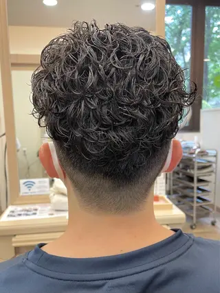 ショート パーマ メンズ メンズパーマ🌀/ 中村郁未のヘアスタイル