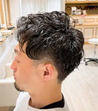 パーマ メンズ SEIRA♡レイヤー /ショート得意のヘアスタイル