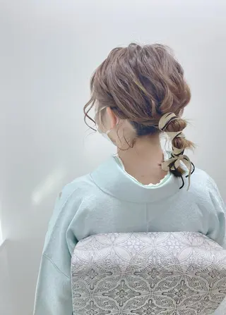 ヘアアレンジ GRANLUSSO 〜グランルッソ駅前店所属・木口 嘉美のヘアスタイル