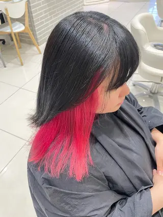 カラー 石川 英美花のヘアスタイル