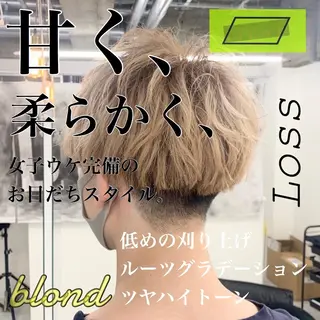 カラー メンズ メンズサロンLOSS所属・メンズサロン rootのヘアスタイル