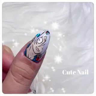 ネイル GO TODAY SHAiRE SALON原宿 Liber所属・️🫧もこ 艶感ネイル🫧のネイルデザイン