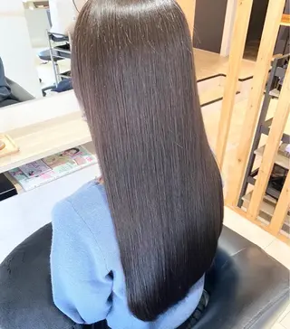 ロング 骨格/顔型/診断/ 伏見/伊藤桃花のヘアスタイル