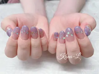 カラー ネイル 芦辺 香奈のネイルデザイン