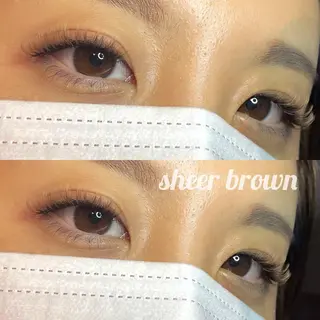 マツエク・マツパ mayu🎀 束感のマツエク・マツパデザイン