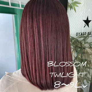 セミロング カラー ✨大人韓国レイヤー ✨吉原 潤✨のヘアスタイル