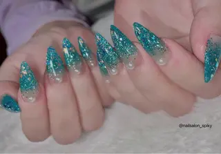 ネイル Spiky とうげ ふうかのネイルデザイン