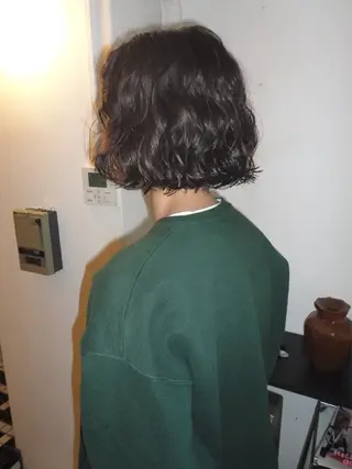 パーマ メンズ 楪所属・チヒロ/パーマ /ハードパーマのヘアスタイル