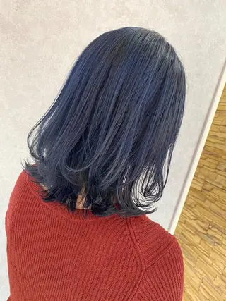 ミディアム カラー 浦口友華 ♡  暖色系カラーのヘアスタイル