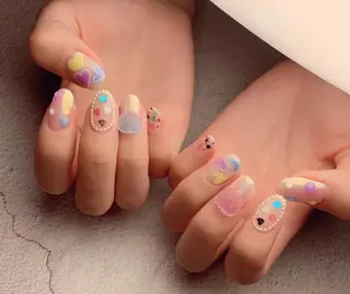 ネイル 長さだし専門店 M2　rikaのネイルデザイン