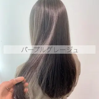 ロング カラー ヘアアレンジ マツエク・マツパ 韓国レイヤー🕊️ 柔らかベージュ🧸のヘアスタイル