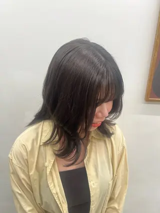 ミディアム Lomalia もえかのヘアスタイル