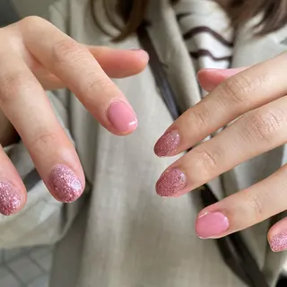 カラー ネイル scre as Etelのネイルデザイン