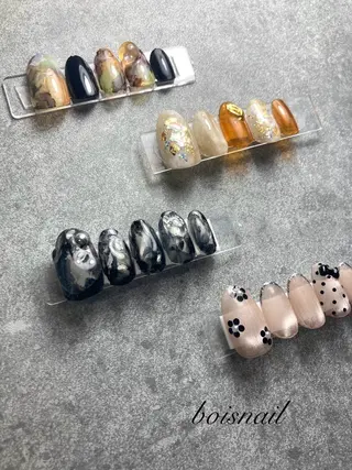 ネイル bois nail ボワネイル北巽のネイルデザイン