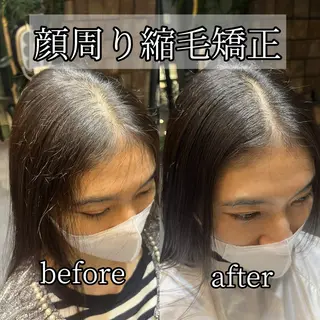 セミロング 小玉　拓実/縮毛矯正 /髪質改善のヘアスタイル