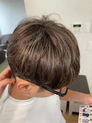 ショート メンズ One By The Ect所属・ショート/脱白髪染め ☆宇﨑悠実のヘアスタイル