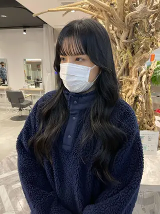 ロング カラー ユナ🌙 nailのネイルデザイン