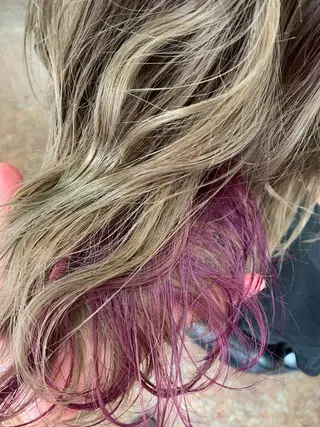 ミディアム カラー 後藤 弓佳のヘアスタイル