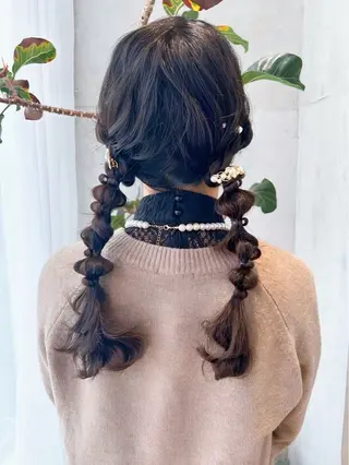 ロング ヘアアレンジ null 《 栞 》のヘアスタイル