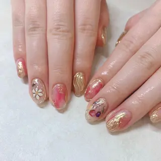 カラー ネイル Cozy_ ilumのネイルデザイン