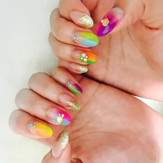 ネイル Sympa 𝓜iwako🐰ᩚのネイルデザイン