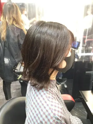 ショート カラー Annon プライベートサロンのヘアスタイル