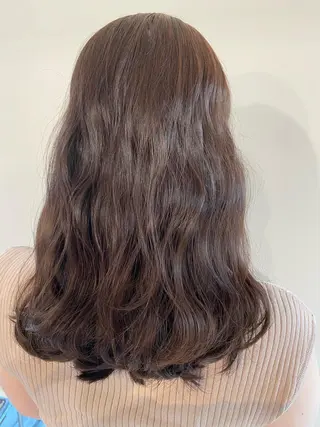 ミディアム カラー パーマ ヘアアレンジ メンズパーマの巨匠 鈴木純のヘアスタイル