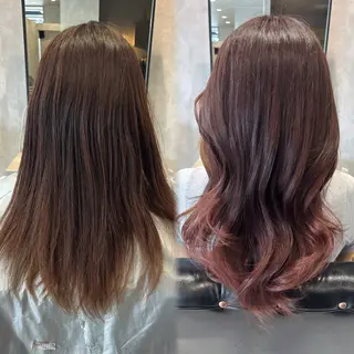 カラー 大橋 彩香のヘアスタイル